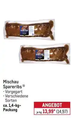 METRO Mischau Spareribs Angebot