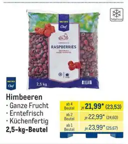 METRO Himbeeren Angebot
