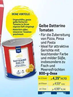 METRO Gelbe Datterino Tomaten Angebot