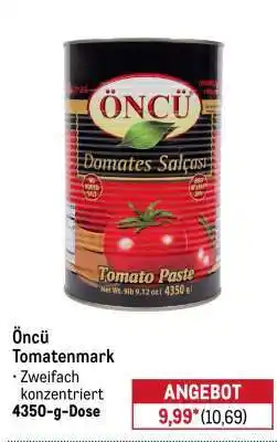 METRO Öncü Tomatenmark Angebot