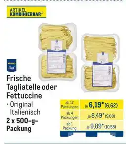 METRO Frische Tagliatelle oder Fettuccine Angebot