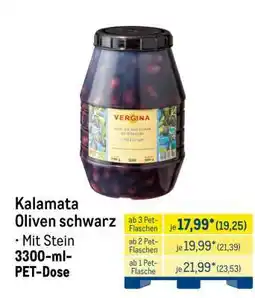 METRO Kalamata Oliven schwarz Angebot