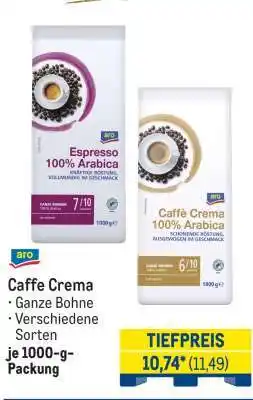 METRO aro Caffe Crema Angebot