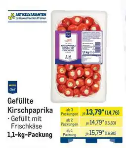 METRO Gefüllte Kirschpaprika Angebot