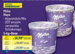 METRO MILKA Naps Angebot