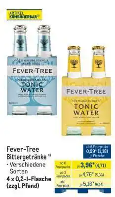 METRO Fever-Tree Bittergetränke Angebot
