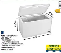 METRO Kühl-/Gefriertruhe GHF 2300 Angebot