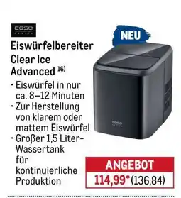 METRO Eiswürfelbereiter Clear Ice Advanced Angebot