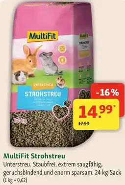Fressnapf MultiFit Strohstreu Angebot