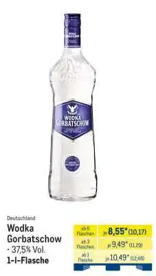 METRO Wodka Gorbatschow Angebot