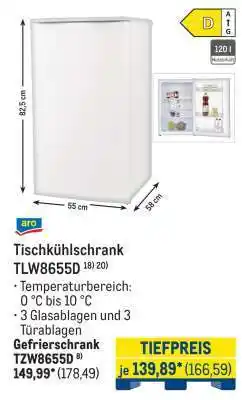 METRO Tischkühlschrank TLW8655D Angebot