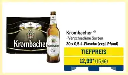METRO Krombacher Angebot