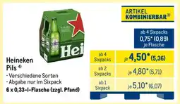 METRO Heineken Pils Angebot