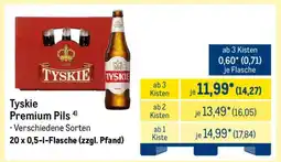 METRO TYSKIE Premium-Pils Angebot