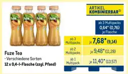 METRO Fuze Tea Angebot
