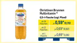 METRO Christinen Brunnen Multivitamin Angebot