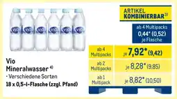 METRO ViO Mineralwasser Angebot