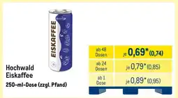 METRO Hochwald Eiskaffee Angebot