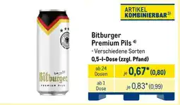 METRO Bitburger Premium Pils Angebot