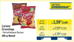 METRO LORENZ Crunchips Angebot