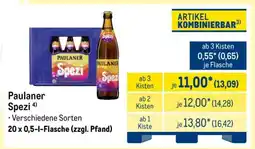 METRO Paulaner Spezi Angebot