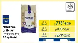 METRO Mehrkornbrötchen Angebot