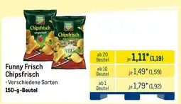METRO FUNNY-FRISCH Chipsfrisch Angebot