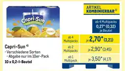 METRO Capri-Sun Angebot
