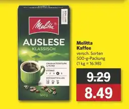 Combi Melitta Kaffee Angebot