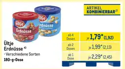 METRO ÜLTJE Erdnüsse Angebot