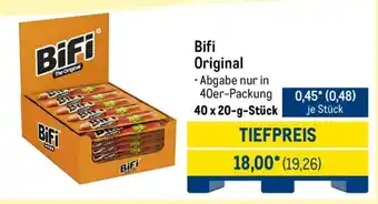 METRO Bifi Original Angebot