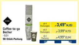 METRO Coffee-to-go Becher Angebot