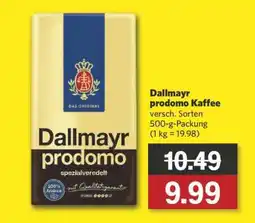 Combi Dallmayr prodomo Kaffee Angebot