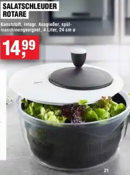 Handelshof GEFU Salatschleuder rotare Angebot