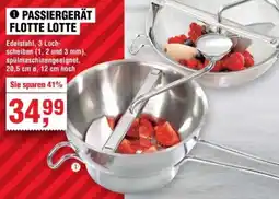 Handelshof GEFU Passiergerät flotte lotte Angebot