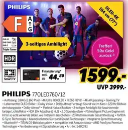 MEDIMAX PHILIPS 77OLED760/12 Angebot