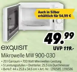 MEDIMAX Exquisit Mikrowelle MW 900-030 Angebot