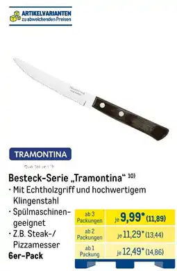 METRO TRAMONTINA Besteck-Serie „Tramontina" Angebot