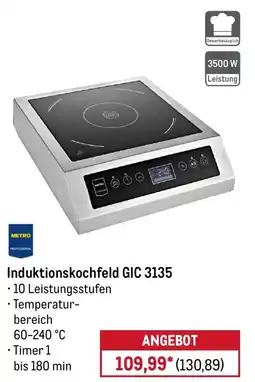 METRO METRO PROFESSIONAL Induktionskochfeld GIC 3135 Angebot