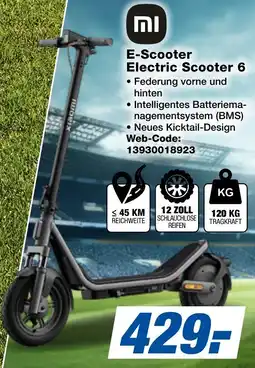 expert Techno Land Xiaomi E-Scooter Electric Scooter 6 Angebot