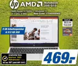 expert Techno Land hp Notebook 255 G10 Angebot