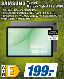 expert Techno Land SAMSUNG Tablet Galaxy Tab A11+ WiFi Angebot