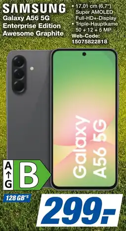 expert Techno Land SAMSUNG Galaxy A56 5G Enterprise Edition Awesome Graphite Angebot