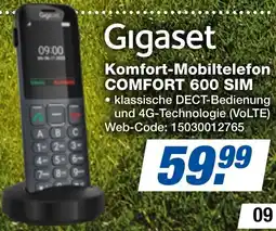 expert Techno Land Gigaset Komfort-Mobiltelefon COMFORT 600 SIM Angebot