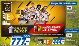 K+B Expert TCL QD-Mini LED TV 75MQLED75K Angebot