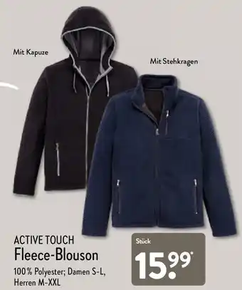 Aldi Nord Active Touch Fleece Blouson Angebot