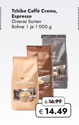 Travel Free Tchibo caffè crema Angebot