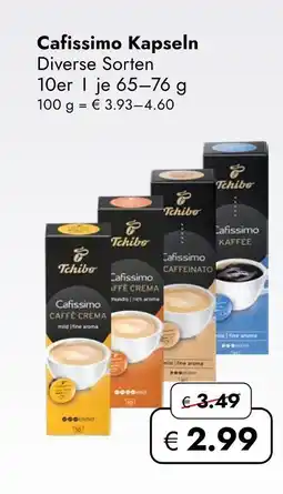 Travel Free Tchibo cafissimo kapseln Angebot