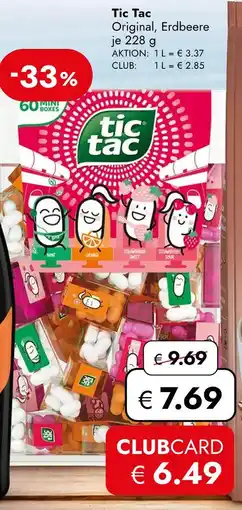 Travel Free Tic tac tic tac Angebot