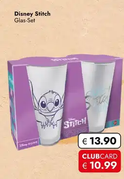 Travel Free Disney stitch glas-set Angebot